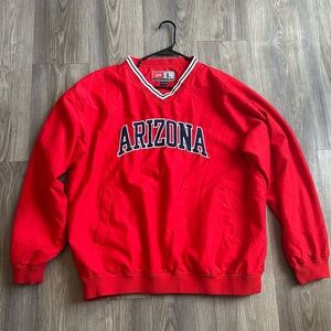 VINTAGE 90’s Arizona Wildcats Pro Player Pullover Windbreaker with Pockets